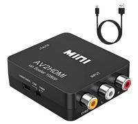 Convertitore Mini AV RCA CVBS a HDMI Video Audio Adattatore Supporto 720 1080P