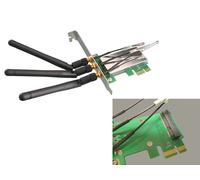 Convertitore Mini PCIE A PCI EXPRESS - Con Antenna