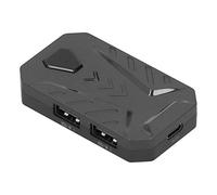 Convertitore Mouse per Tastiera da Gioco, Connessione e Riproduzione di un'ampia Gamma di Applicazioni Convertitore di Gioco Mobile Regolabile Multi-angolo per IOS per Android (Mix Pro viene fornito