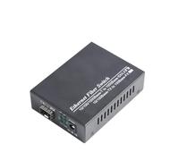 Convertitore multimediale Gigabit SFP da 1 SFP a 4 transceiver RJ45, switch in fibra ottica 10/100/1000M(1PCS)