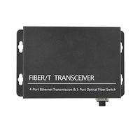 Convertitore Multimediale in Fibra SFP in Convertitore Multimediale Ottico Ricetrasmettitori di Rete Ethernet (Spina europea)