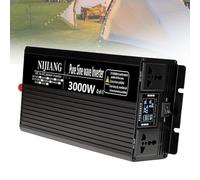 Convertitore Onda Pura 3000W 4000W 5000W 6000W 8000W 10000W 12000W Power Inverter DC 12V 24V 48V 60V 72V in AC 220V 230V Invertitore Tensione Trasformatore Potenza Per Auto,Camper(3000W,48Vto110V)
