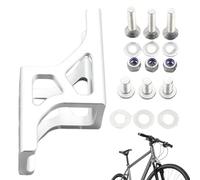 Convertitore per Fanale Bici - Staffe in lega di alluminio - Conversione della luce per sedili di biciclette, per attività all'aperto in bicicletta a scomparsa