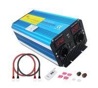 Convertitore Per Inverter A Onda Sinusoidale Pura Controllo Remoto Intelligente Per Esterni Invertitore Potenza 4kW-7kW DC12V/DC24V AC220V 230V Invertitore(24V,A 6000W)