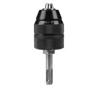 Convertitore per Mandrino per Trapano Senza Chiave, Convertitore per Mandrino per Trapano per Tornio Senza Chiave in Metallo, capacità 2-13 Mm, Accessori Adattatore SDS