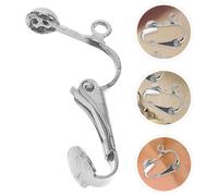 Convertitore per orecchini a clip in ottone da 100 pezzi con risultati per