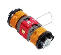 Convertitore per serbatoio di gas con trasparenza su entrambi i lati per confermare lo stato del flusso durante il rifornimento di attrezzi portatili da esterno (rosso)