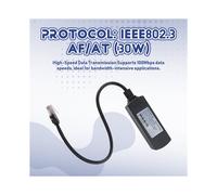 Convertitore PoE 2.5G da 48V A 24V PoE con Porta RJ45, Uscita 24V/1A, 24W Max, per Dispositivi con Scheda Passiva da 24V, 100Mbps