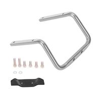 Convertitore portabottiglie in alluminio, doppio supporto per bottiglia d'acqua, durevole, per mountain bike (argento)