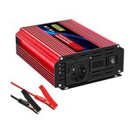 Convertitore Potenza Inverter 1600W/2200W/3000W/4000W DC 12V/24V A AC 220V 50hz Adattatore Convertitore Caricabatteria Presa UE A Onda Sinusoidale Pura Power Inverter(24V4000W EU)