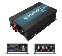 Convertitore Power Inverter Germania/tipo Presa Universale Inverter A Onda Sinusoidale Pura Banca Energia Solare Convertitore 12 V CC A 220/230 V CA(2500W,Germany)