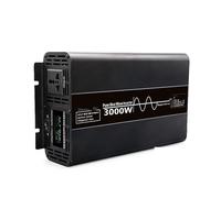 Convertitore Power Inverter Presa Europa 3000W 3500W Convertitore Potenza Auto/casa Display Digitale Convertitore Potenza DC 12V/24V A AC 220V Inverter A Onda Sinusoidale Pura(12V,230V(50HZ),3000W)