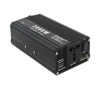 Convertitore Power Inverter Presa Universale Dual USB 2000W Convertitore Convertitore Potenza Inverter Portatile Adattatore DC 12V/24V A AC 220V 230V Nero Rosso Argento(24V 220V Random)