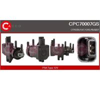 Convertitore pressione, Controllo gas scarico CPC70007GS CASCO per PEUGEOT FORD