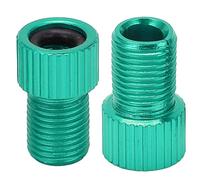 Convertitore Presta a Valvola da 2 Pezzi/set Adattatore Pompa per Mountain AntiusuraConvertitore Presta a Valvola ViolaConvertitore Presta a Valvola per BiciConnettore Pompa per