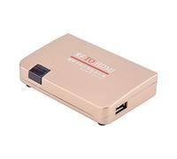 Convertitore RF a HDMI per TV Analogico con Telecomando, Adattatore Modulatore Stabile per Proiettori e Insegnamento Multimediale, Spina UE