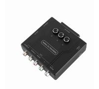 Convertitore RGBS SCART da VGA a YPbPr Adattatore Video Componente per Console di Gioco retrò Come N64 MD Conversione in Uscita YPbPr con Supporto SCART