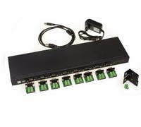 Convertitore RS422 RS485 A USB - 8 Porte Indipendenti - Industriale - Rackabile