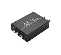 Convertitore Scaler Full HD 1080p 3G SDI A AV SDI Adattatore Convertitore 3G/HD/ SDI A R/L CVBS Spina UE
