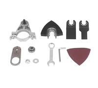 CONVERTITORE SMERIGLIATRICE ANGOLARE ACCIAIO AL TUNGSTENO MULTIFUNZIONE KIT ADATTATORE UTENSILE OSCILLANTE TAGLIO SMERIGLIATURA LUCIDATURA LEGNO PLASTICA METALLO LEGGERA