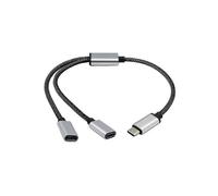 Convertitore splitter PARKUsb C maschio a doppio USB C femmina per hub multipli - CDSX