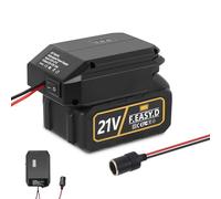 Convertitore step down da 12 V per batteria Makita da 18 V, adattatore per batteria da 12 V, convertitore di potenza fai da te, collegamento di alimentazione per carrelli da golf, biciclette