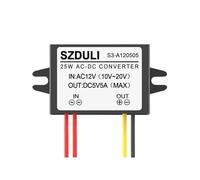 Convertitore step-down da 12V/24V CA a 5V DC1A 3A 5A 8A 10A AC10-28V a DC5V for apparecchiature di monitoraggio(AC12V to DC 5V 5A S3)