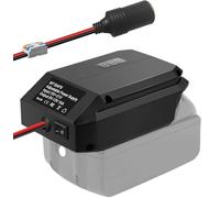 Convertitore step-down da 18 V a 12 V, compatibile con batteria Makita da 18 V, adattatore per batteria con accendisigari per tutti gli elettrodomestici per auto (senza batteria)