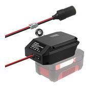Convertitore Step Down da 18 V a 12 V per batteria Einhell da 18 V | Adattatore di alimentazione per batteria, tensione CC, uscita 5 V-13 V, max 10 A, connettore accendisigari