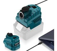 Convertitore Step Down da 18 V a 12 V per batteria Makita LXT 18 V | Adattatore Power Wheel per Makita con connettore USB di tipo C, DC 12 V, 20 A, 240 W, riduttore di tensione
