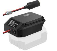 Convertitore Step Down da 20 V a 12 V compatibile con batteria Dewalt 20 V, adattatore Step Down con accendisigari per tutti i dispositivi auto (senza batteria)