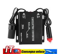 Convertitore step-down per accendisigari da 24 V CC a auto 12 V CC 20 A IT