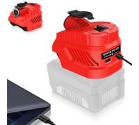 Convertitore Step Down per Einhell da 18 V a 12 V, adattatore batteria | Alimentatore da 240 W per dispositivi per veicoli per frigorifero auto, caricatori USB di tipo C, convertitore fai da te