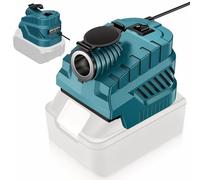 Convertitore Step Down per Makita da 18 V a 12 V, adattatore batteria | Alimentatore da 240 W, 20 A, per frigorifero auto, caricatore USB di tipo C, convertitore fai da te