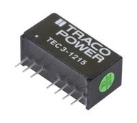 Convertitore TEC 3-1215: DC/DC 3W UEing: 9-18V 24VDC IAusg: 125mA SIP8 4,5g T...