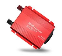 Convertitore Tensione A LED Da 500 W/1000 W CC 12 V A CA 220 V 230 V Presa Europea Presa Accendisigari Per Auto Accessori Power Inverter(Rosso)