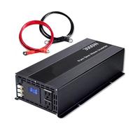 Convertitore Tensione Power Inverter Inverter Solare 3000 W Onda Sinusoidale Pura Convertitore 12 V/24 V/36/48 V CC A 120 V/220 V/230 V/240 V CA Tensione Per Batteria Al Litio(110V,USA,36V)