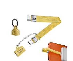 - Convertitore - Trasferimento dati ad alta velocità da 80 Gbps, cavo da maschio a femmina flessibile | Per viaggi quotidiani lavoro telefonico auto tablet