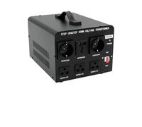 Convertitore Trasformatore Tensione 3000W 110V 220V Step UP&DOWN Convertitore Automatico 6 Prese Alimentazione Spina US/JP/EU/UK 50/60Hz Elettrodomestici Casa Power Inverter(VTEU-3000 2EU-UN-3US)