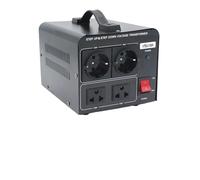 Convertitore Trasformatore Tensione CA 110V-120V A 220V-240V 1500W/2000W Convertitore Step Up E Down Per Uso Domestico Presa Alimentazione USA/UE/UK/ONU/JP Power Inverter(VTEU-1500-2EU-2US)