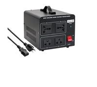 Convertitore Trasformatore Tensione CA 110V-120V A 220V-240V 1500W/2000W Convertitore Step Up E Down Per Uso Domestico Presa Alimentazione USA/UE/UK/ONU/JP Power Inverter(VTUS-1500-2UN-2US)
