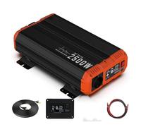 Convertitore Trasformatori Inverter Per Auto 5000 W Onda Sinusoidale Pura Presa UE 12 V A 220 V Display LCD Telecomando Per Camper E Campeggio Power Inverter(24V,2500W)