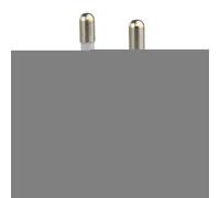 - Convertitore US UE, Caricabatterie da Viaggio europeo | Alimentatore di Uscita Universali, Blocco di Ricarica A Parete Compatta, Doppia Porta con utente