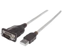 MANHATTAN 151856 - Convertitore USB-A, 1 RS232, 9 poli, FT232RL, 0,45 m