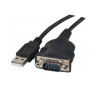 Convertitore USB - Serie RS232 Prolific - 1 port DB9 Cavo convertitore che trasforma una porta USB in una porta di comunicazione