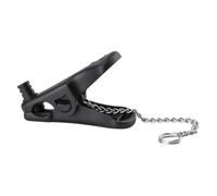 Convertitore valvola bicicletta per Dunlop adattatore connettore pompa bicicletta, ABS nero materiale bici strumento (A)