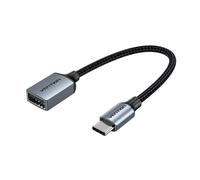 Convertitore Vention CCWHB USB C maschio - USB A femmina 15cm USB 2.0 0,48 Gbit/s Grigio