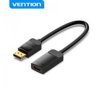 Convertitore Vention DP maschio a HDMI femmina 4K 60Hz - 015 m - Nero