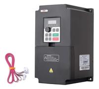 Convertitore VFD da 7,5 kW 10 CV 220 V, inverter monofase a trifase, regolatore di velocità del motore del mandrino, azionamento a frequenza variabile
