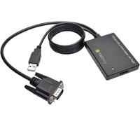 Convertitore VGA a HDMI Full HD 1920x1080 Audio USB Techly IDATA HDMI-VGA3